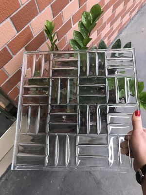 High Transmittance Countertops 6mm Large Fused Glass Panels