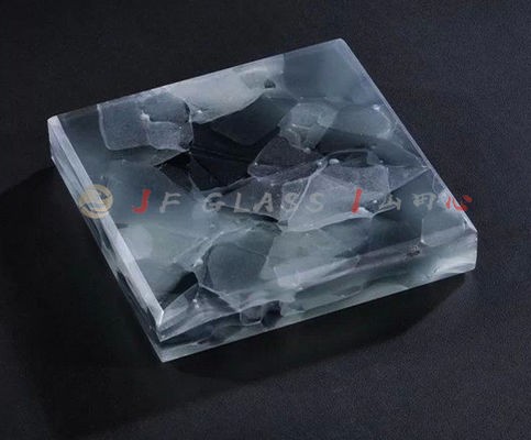 Non Radiation Unitized  Beveled 12x12 Glass Block Window Panels