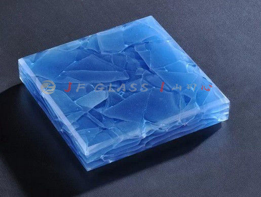 Non Radiation Unitized  Beveled 12x12 Glass Block Window Panels