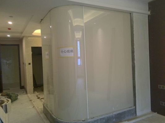 Tempered  Fixed Steel Monolithic  EI60 Fire Rated Safety Glass