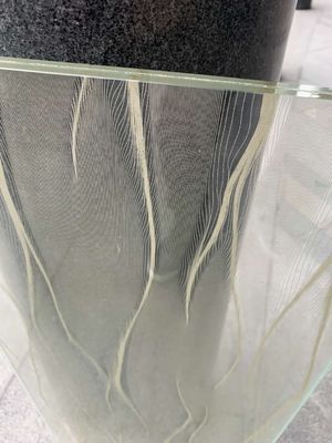 No Bubbles Auto Window 15mm Pvb Decorative Laminated Glass