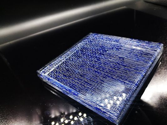No Bubbles Auto Window 15mm Pvb Decorative Laminated Glass