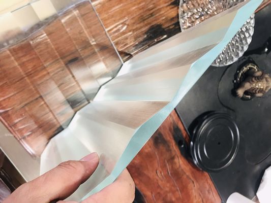 Even Surface Artistic SGCC  300x300mm Sand Carved Glass