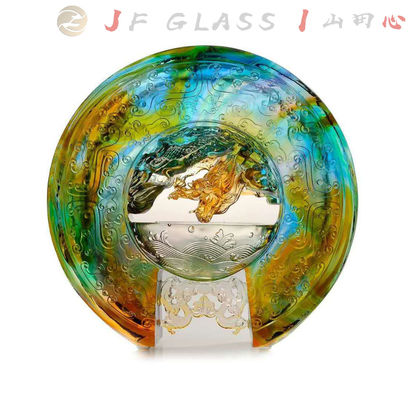 15mm Sand Carved Glass