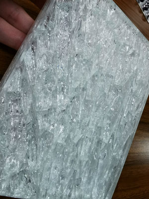 Facade Tough Crackle 4x8 20mm Ice Glass Block Bricks