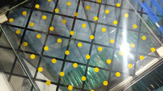 Tempered  Ceramic Frit Glass