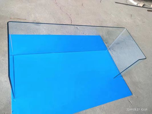 Load Resistant Tempered   6mm Precision Bent Glass For Window
