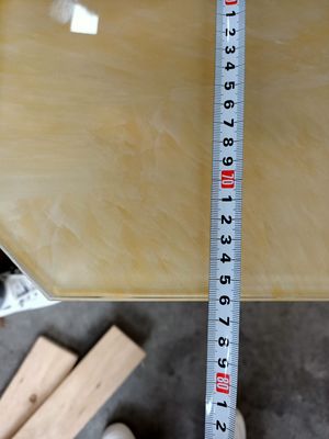 Multicolor 10mm Heat Toughened Digital Ceramic Printing Glass