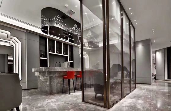2-19mm Fabric Laminated Glass