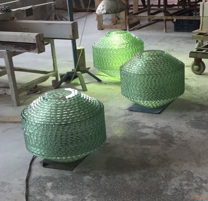 Fire Resistant  Artworks Monolithic Irregular Shaped Glass