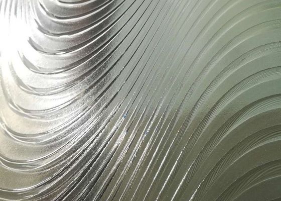 Multilayer Heated Wave Jumbo  Cut To Size Glass Sheets