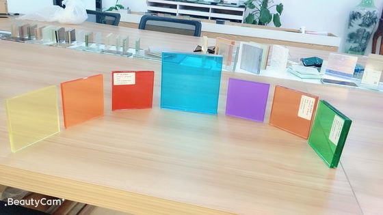 Windshield 8mm 300x300mm Decorative Laminated Glass