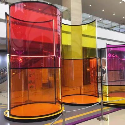 Colorful Roof Ceiling Divider Pvb Toughened Laminated Glass