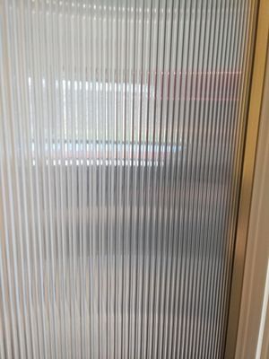Room Screen Textured 19mm Laminated Glass With Fabric Interlayer