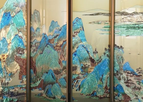 3D Stylish Screen  Mural 2440x1830mm Paint Glass Splashback