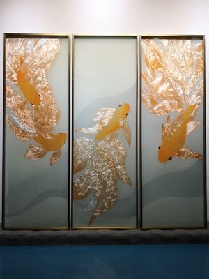 3D Stylish Screen  Mural 2440x1830mm Paint Glass Splashback