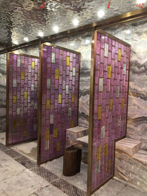 Partition Divider Crystal 4 Inch Krystantic Glass Block Bricks