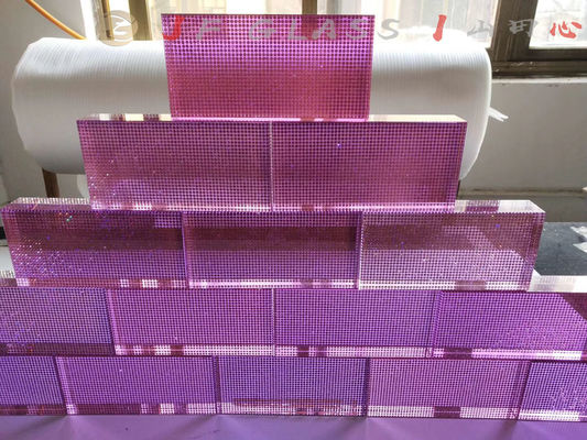 Partition Divider Crystal 4 Inch Krystantic Glass Block Bricks