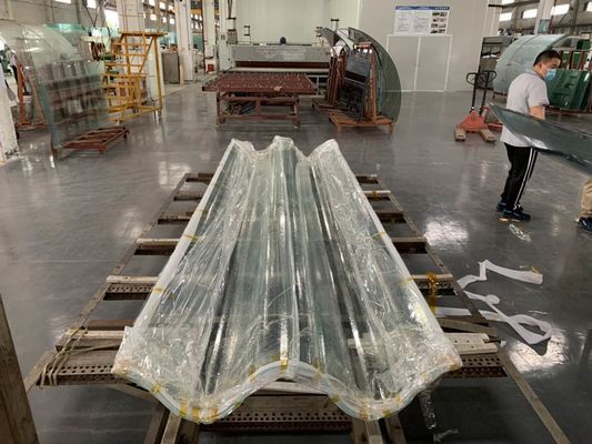 UV Protection Tall Skylight  PVB Irregular Shaped Glass