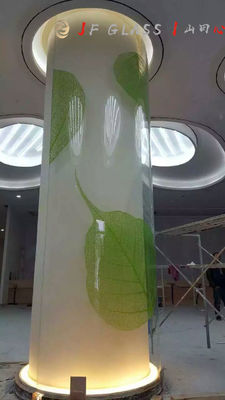 Thermal Stable Curved Bespoke 5mm Tempered Glass Panels