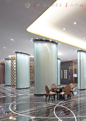Thermal Stable Curved Bespoke 5mm Tempered Glass Panels