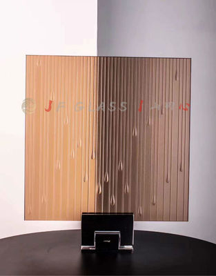 Colorful Brown Laminated 19mm Standard Glass Panels