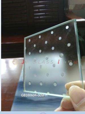 High Transmittance CCC 8mm Bathroom Door Glass Panel