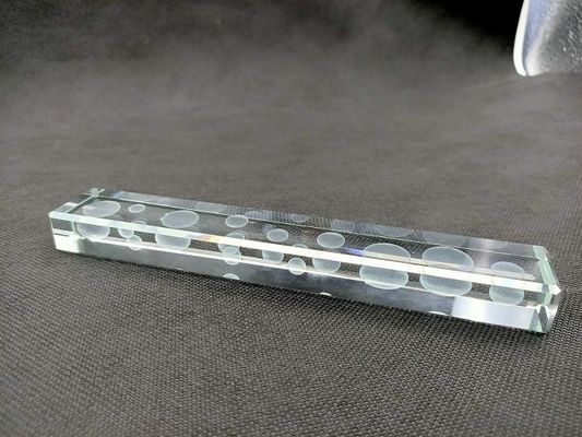 Lighting Three Dimensional 12mm Laser Engraved Glass