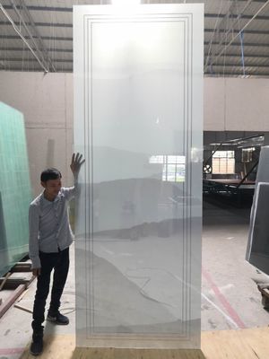 Outdoor Screen Toughened  3mm Decorative Laminated Glass