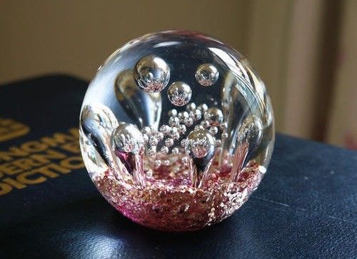 Wedding Gift Centerpiece Fantasy Bowl 15MM Glass Bubble Ball