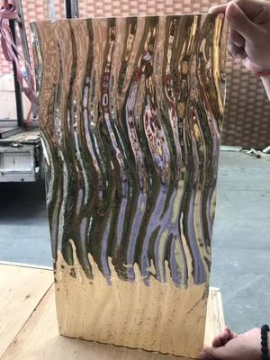 12mm Chrome Plated Glass