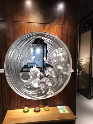 Flat Liuli Crystal Glass