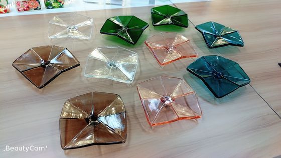 High Clarity Round Sapphire Borosilicate K9 Crystal Plate