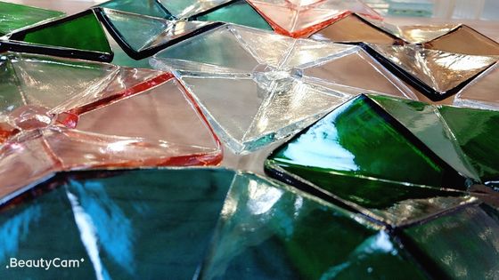 High Clarity Round Sapphire Borosilicate K9 Crystal Plate