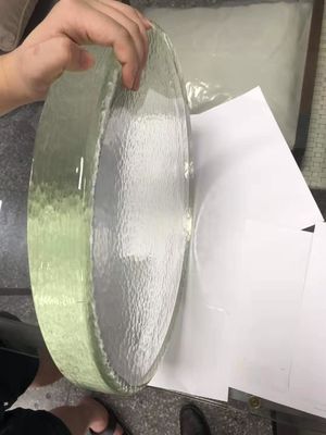 Tabletop Thick Round Clea K9 SGS Lead Cut Crystal Glasses