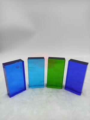 Partition Colorful Solid Dustproof 80mm Glass Block Bricks