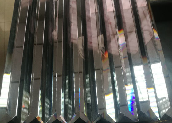 Modern Patterned Zinc Mirror 8mm Stained Panel Crafts