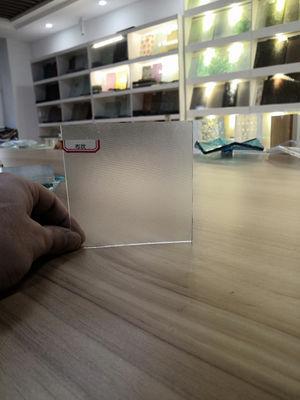 Laminated Division 80x80 Wove Shower Enclosure Glass
