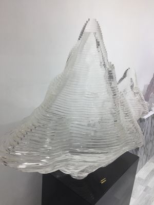Office Decoration Artisitc Divine Bespoke Crystal Acrylic Glass