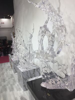 Office Decoration Artisitc Divine Bespoke Crystal Acrylic Glass