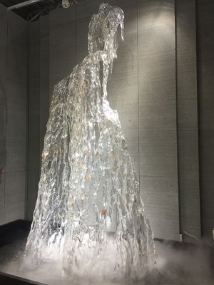Office Decoration Artisitc Divine Bespoke Crystal Acrylic Glass