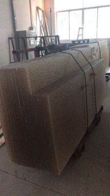 Acid Etched 10mm Toughened Standard Glass Panels