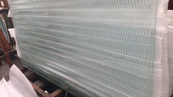 Low Emissivity  Partition Kiln Fused 10mm Custom Glass Sheets