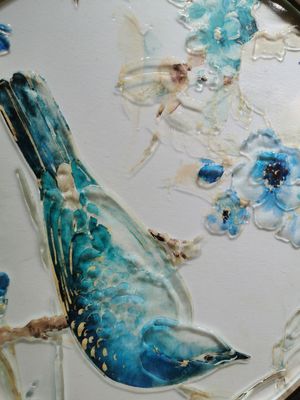 Flat Physically Tempered Slumped Decorative Fused Glass